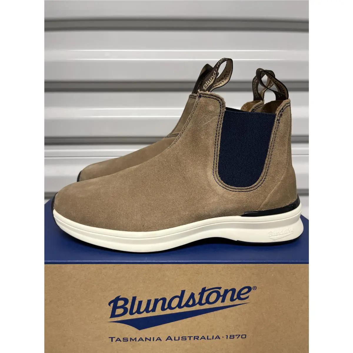 Blundstone shoes - Blundstone 2146 Elastic Sided Suede Chelsea Boot - 2146 - Beige 2