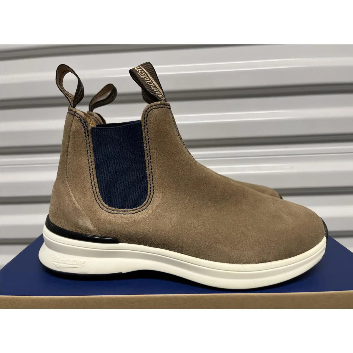 Blundstone shoes - Blundstone 2146 Elastic Sided Suede Chelsea Boot - 2146 - Beige 4