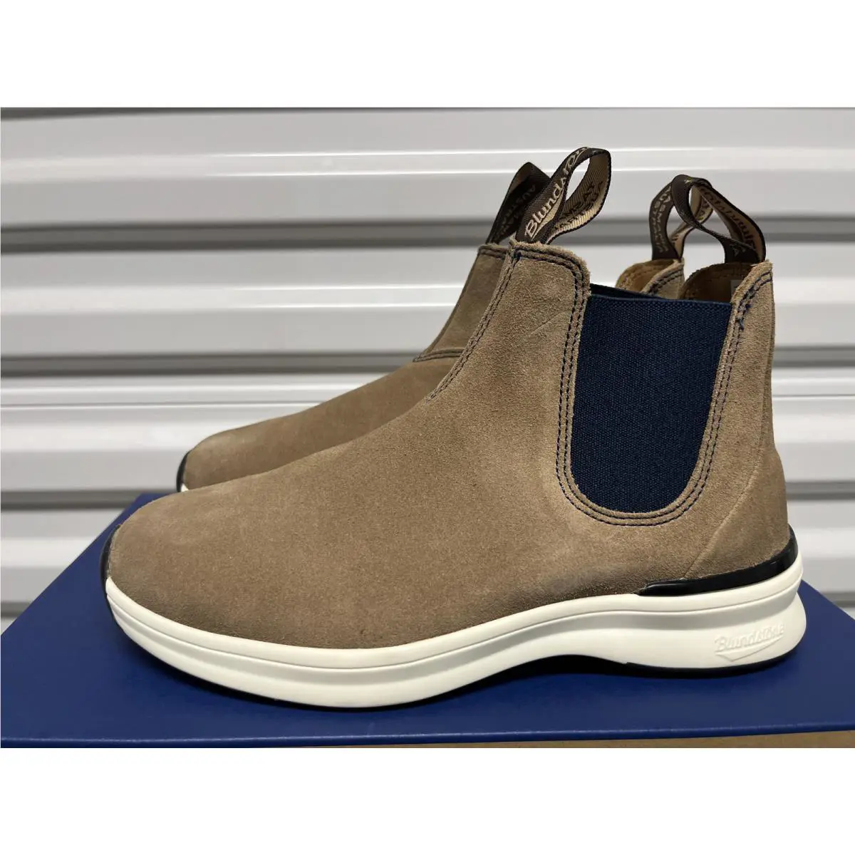 Blundstone shoes - Blundstone 2146 Elastic Sided Suede Chelsea Boot - 2146 - Beige 13