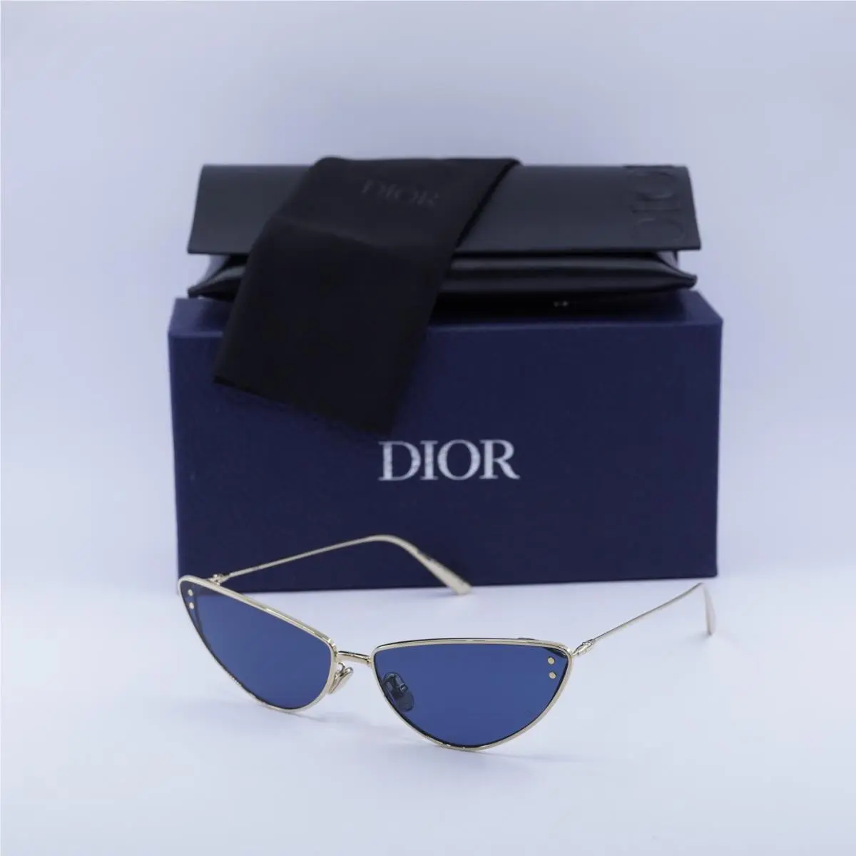 Missdior B1U B0B0 Gold/blue 63-14-135 Sunglasses by Dior