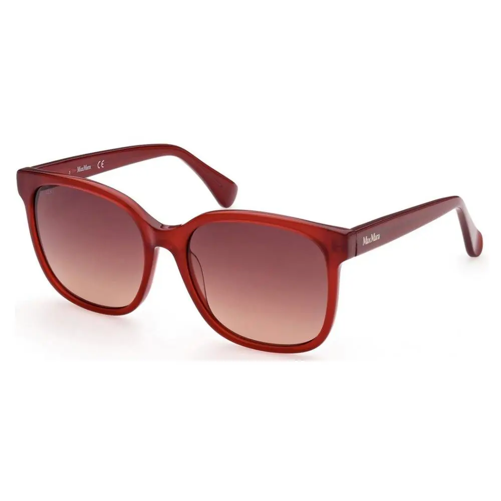 Max Mara MM0025-66F-57 Sunglasses Size 57mm 140mm 17mm Red Sunglasses Sungl