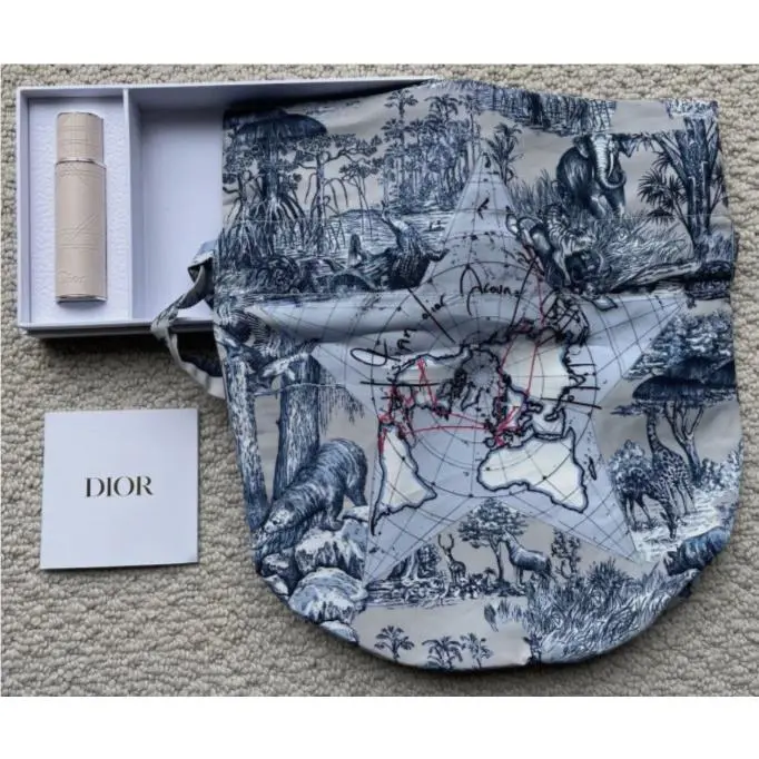 Miss Dior Blooming Bouquet Edt Travel Spray + Around The World Pouch Bag