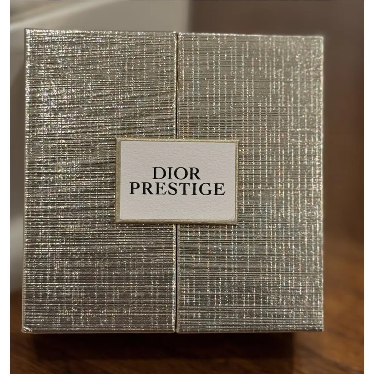 Dior Prestige Limited Edition Gold Shimmer Travel Case Box Hard to Find