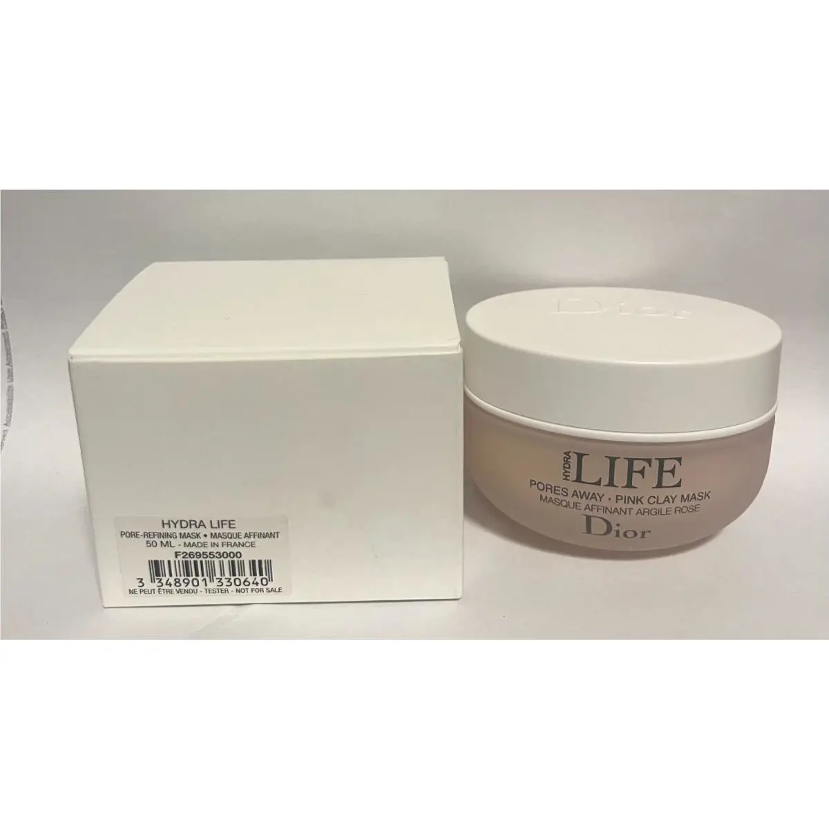 Dior Hydra Life Pore Away Pink Clay Mask 1.7 Floz -50 ml AS Pictured