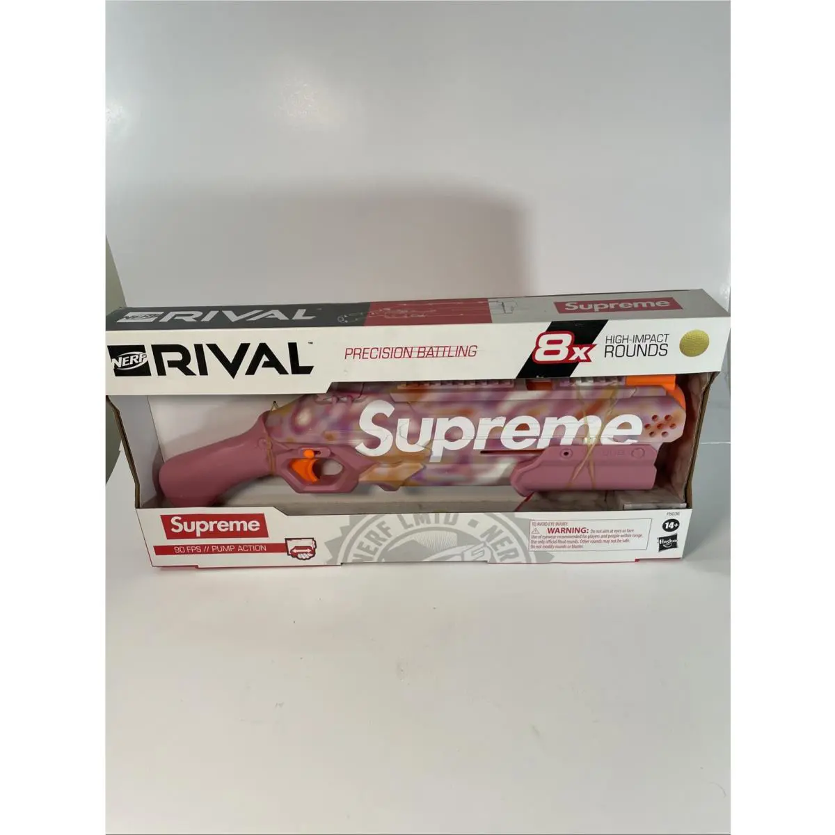 Supreme Nerf Rival Takedown Blaster Pink SS21
