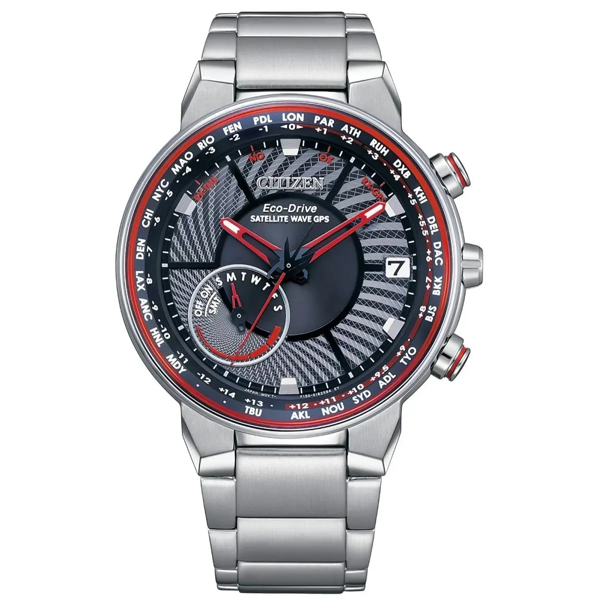 Eco-drive Satellite Wave Gps Freedom Men`s Watch CC3031-51E by Citizen