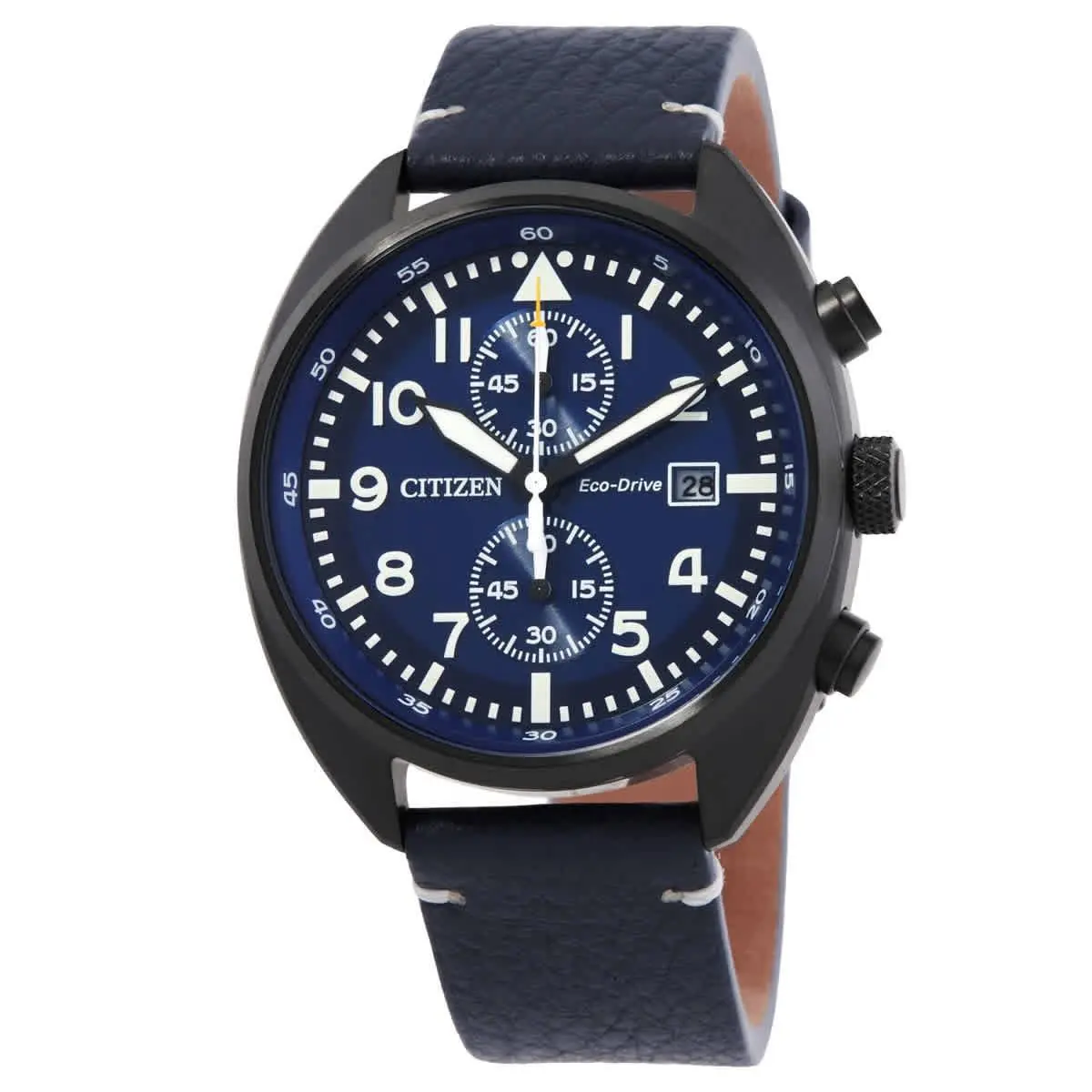 Chronograph Eco-drive Blue Dial Men`s Watch CA7048-08L by Citizen
