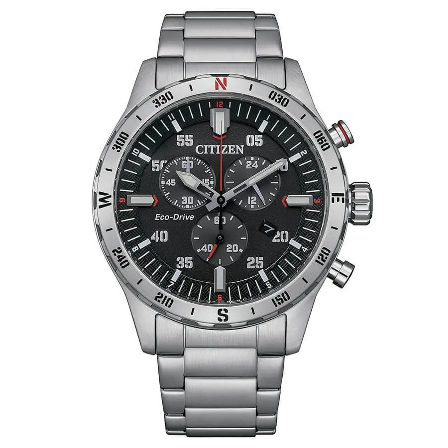 Citizen Men`s Classic 43.5mm Eco-drive Solar Quartz Watch AT2520-89E