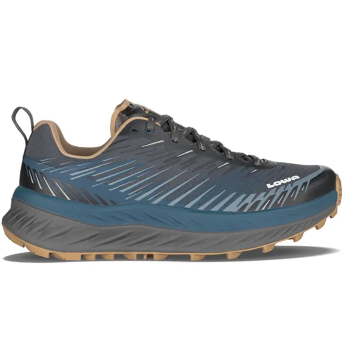 Lowa 3106936983 Men`s Fortux Navy/dune Trail Hiking Training Running Shoes 7.5