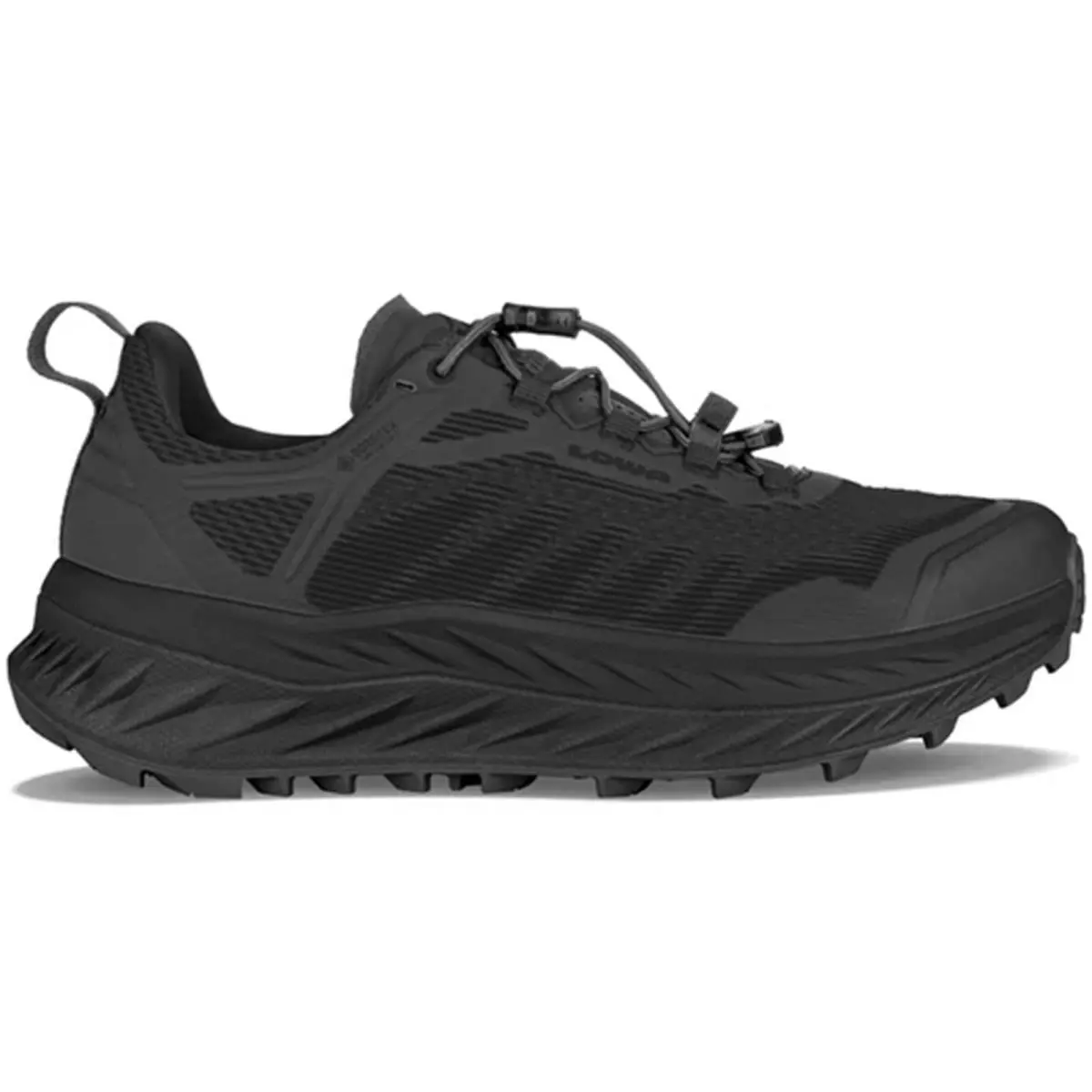 Lowa 3118149999 Men`s Fortux Gtx Black/black All Terrain Hiking Running Shoes