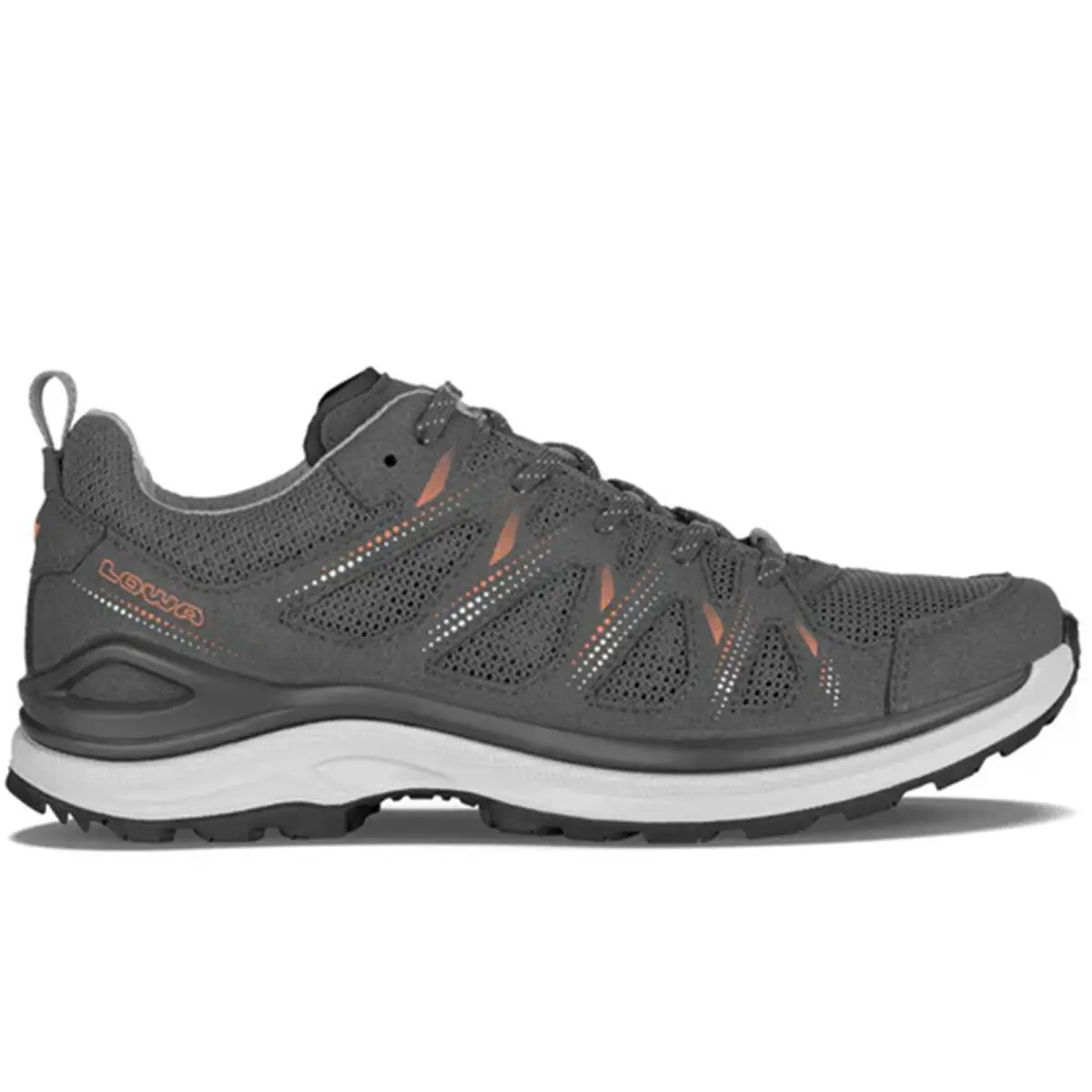 Lowa 3214209322 Women`s Innox Evo II LO WS Asphalt/salmon Walking Fitness Shoes 6.5