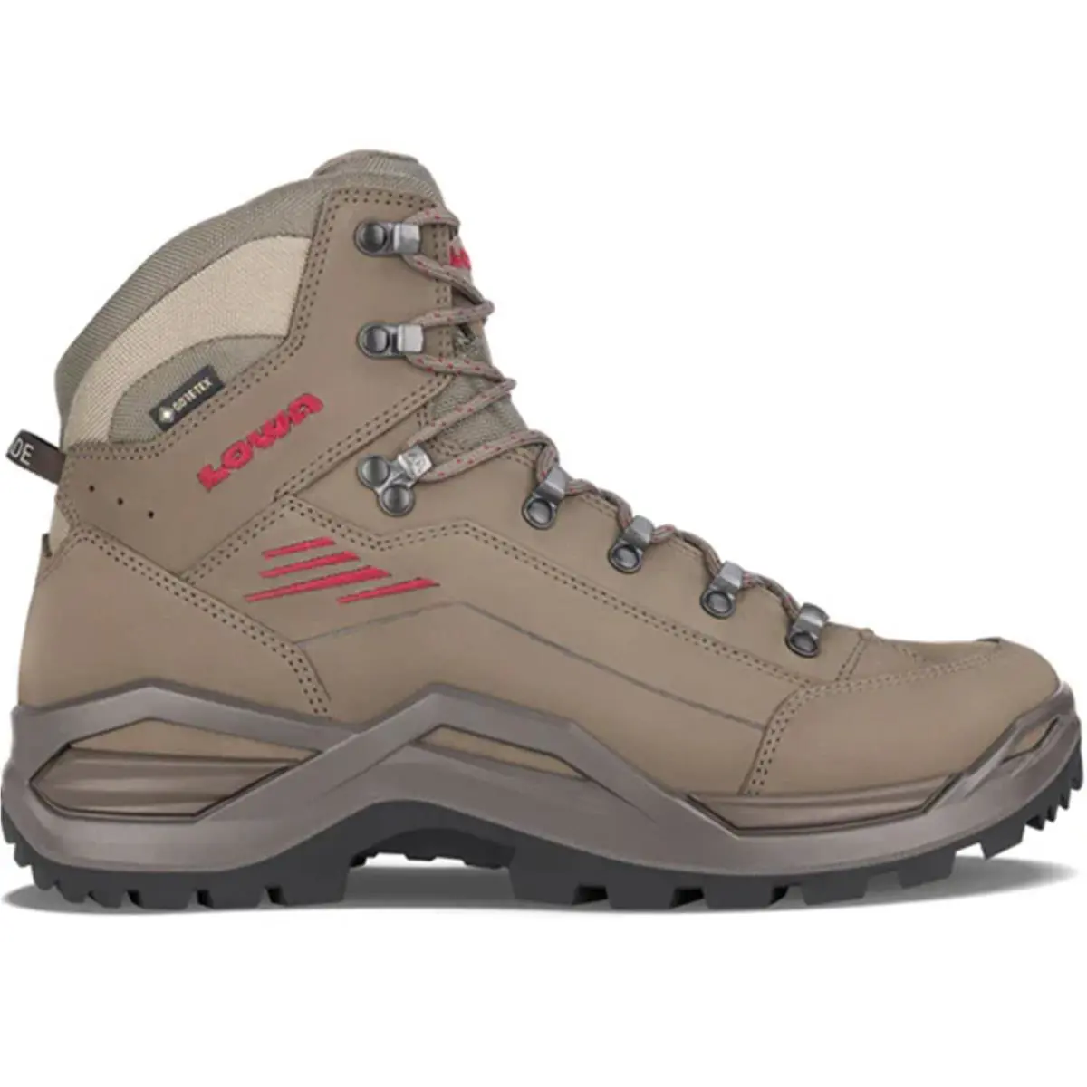 Lowa 3119169545 Men`s Renegade Evo Gtx Mid Stone Waterproof Hiking Boots Shoes