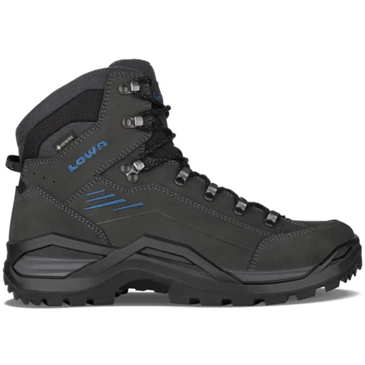 Lowa 3119169780 Men`s Renegade Evo Gtx Mid Anthracite Nubuck Hiking Boots Shoes