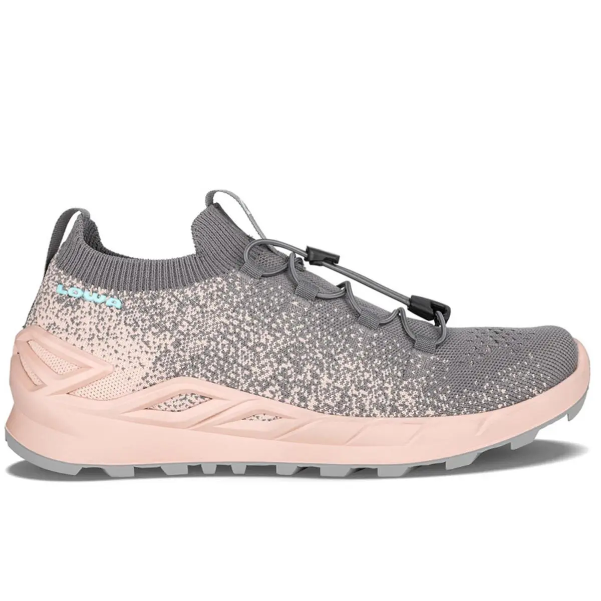 Lowa 3204159707 Women`s Fusion Lo Ws Anthracite/rose Everyday Use Sneaker Shoes