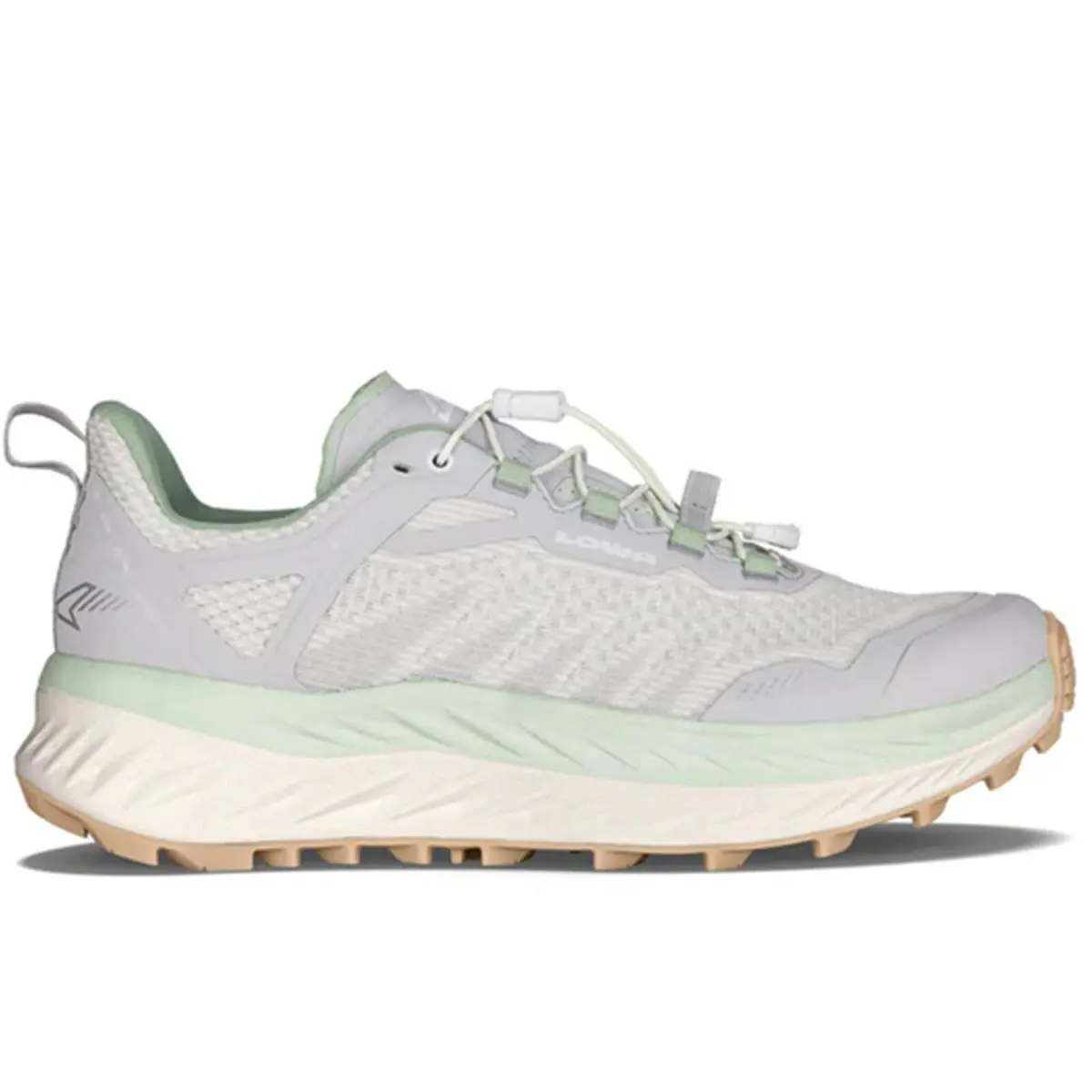 Lowa 3218147201 Women`s Fortux Gtx WS Milky Green/white Trail Running Shoes 7.5