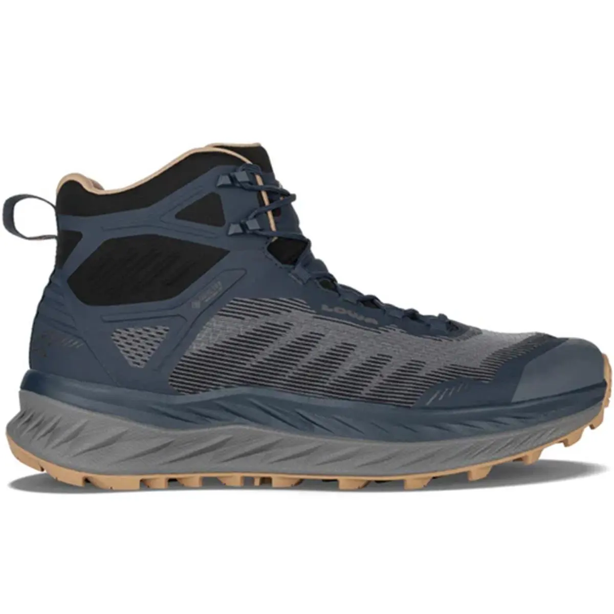 Lowa 3118206983 Men`s Fortux Gtx QC Navy Waterproof Hiking Running Boots Shoes