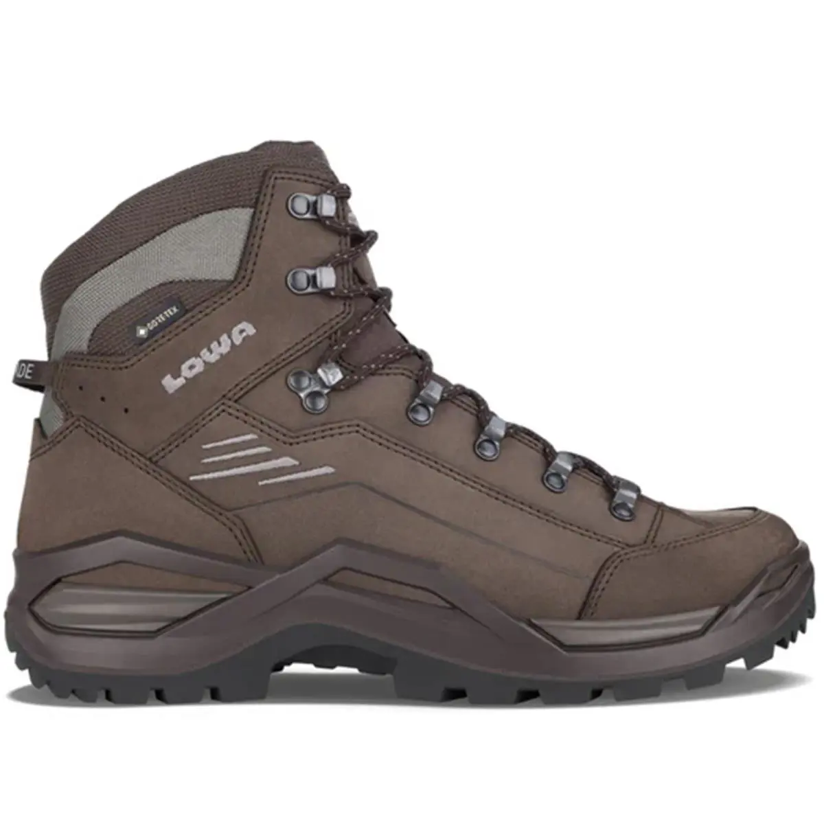 Lowa 3119164324 Men`s Renegade Evo Gtx Mid Espresso Nubuck Hiking Boots Shoes Medium
