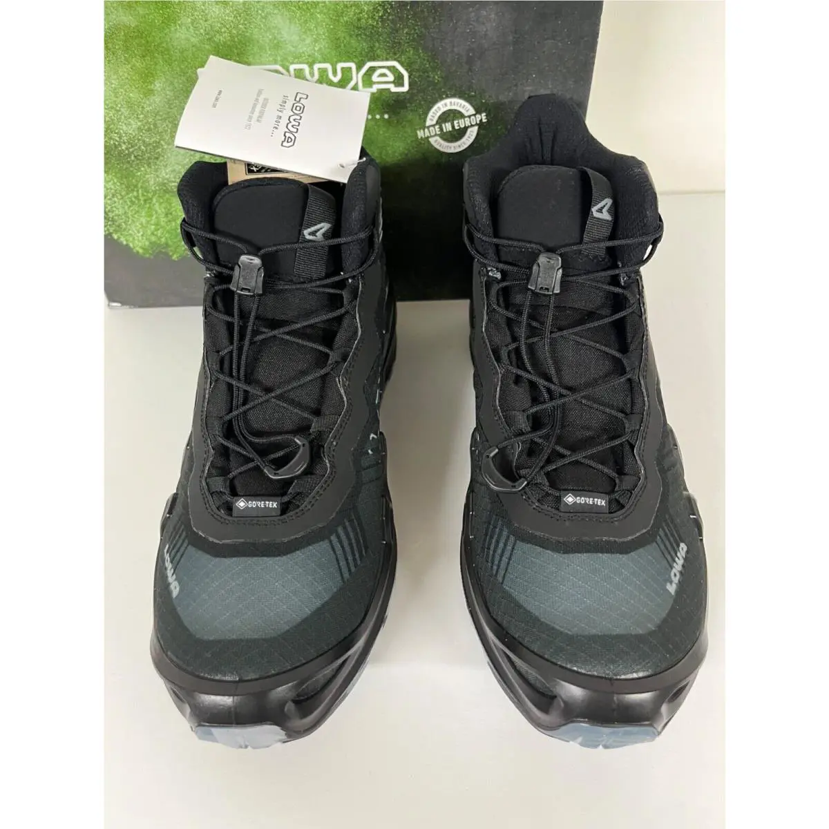 Lowa shoes - LOWA Merger GTX Mid Hiking Boots - 310430 - Black 4