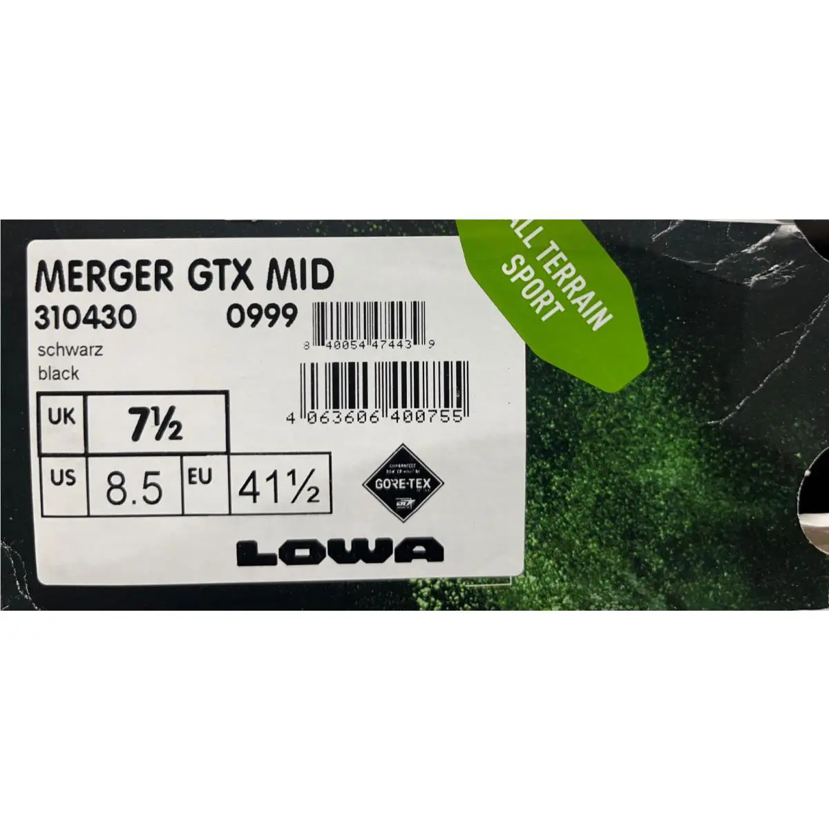 Lowa shoes - LOWA Merger GTX Mid Hiking Boots - 310430 - Black 19