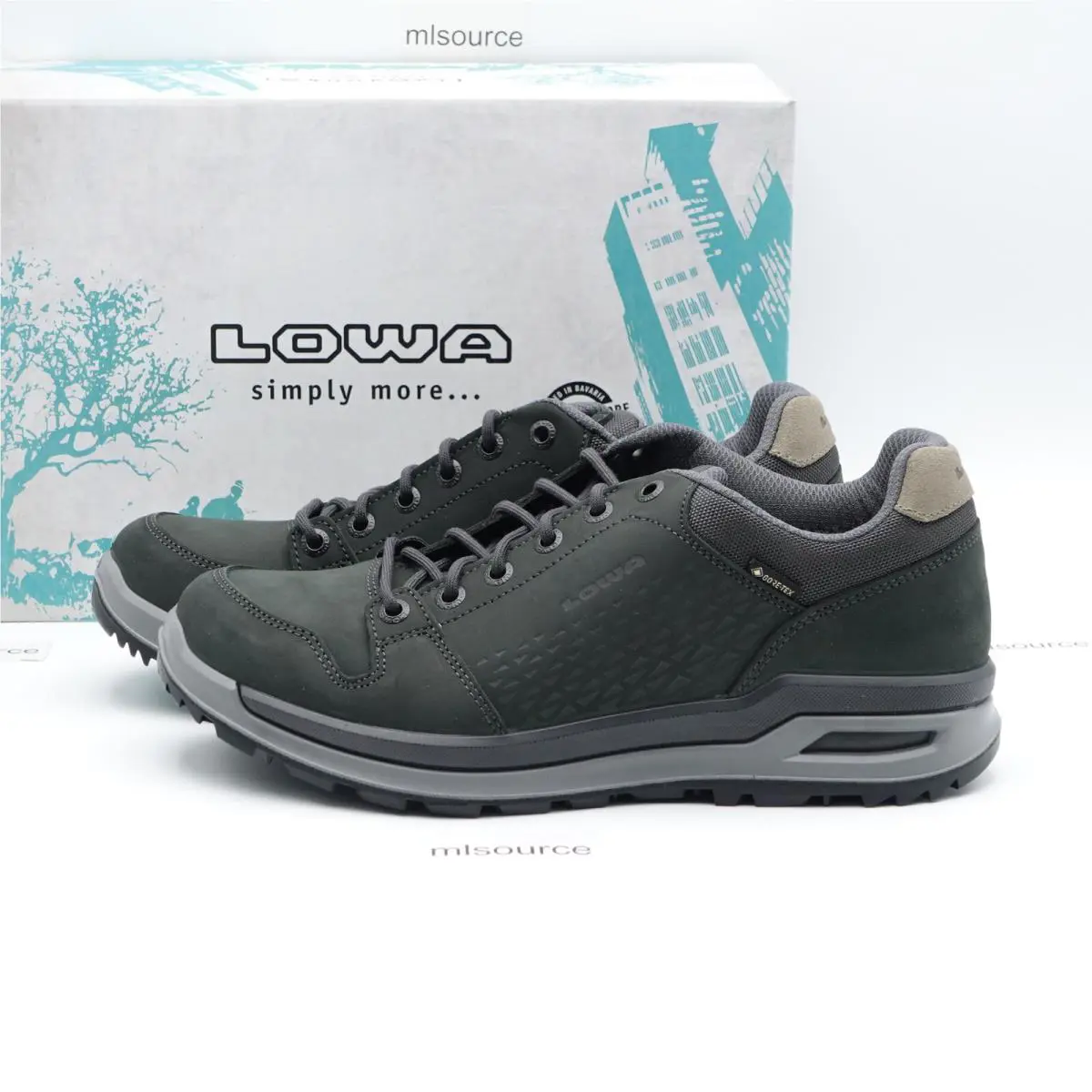 Lowa Men`s Locarno Low Gore-tex Gtx Waterproof Shoes 310813-0937 Wide Width