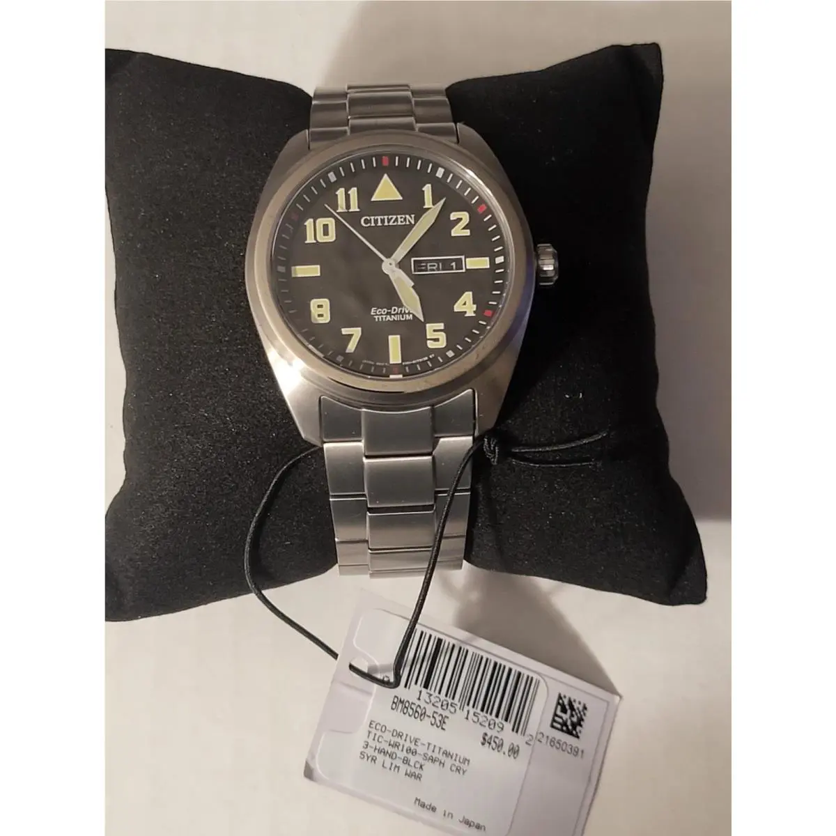 Citizen Garrison Super Titanium 42MM Solar - BM8560-53E Mens Watch