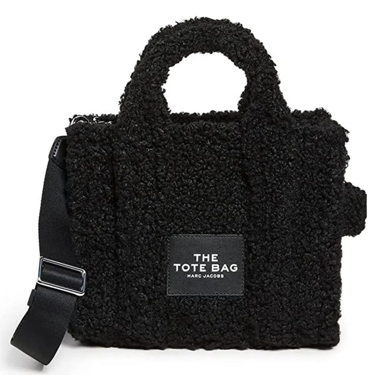 Marc Jacobs Women`s The Teddy Mini Tote Bag Black One Size H012M06FA21-001