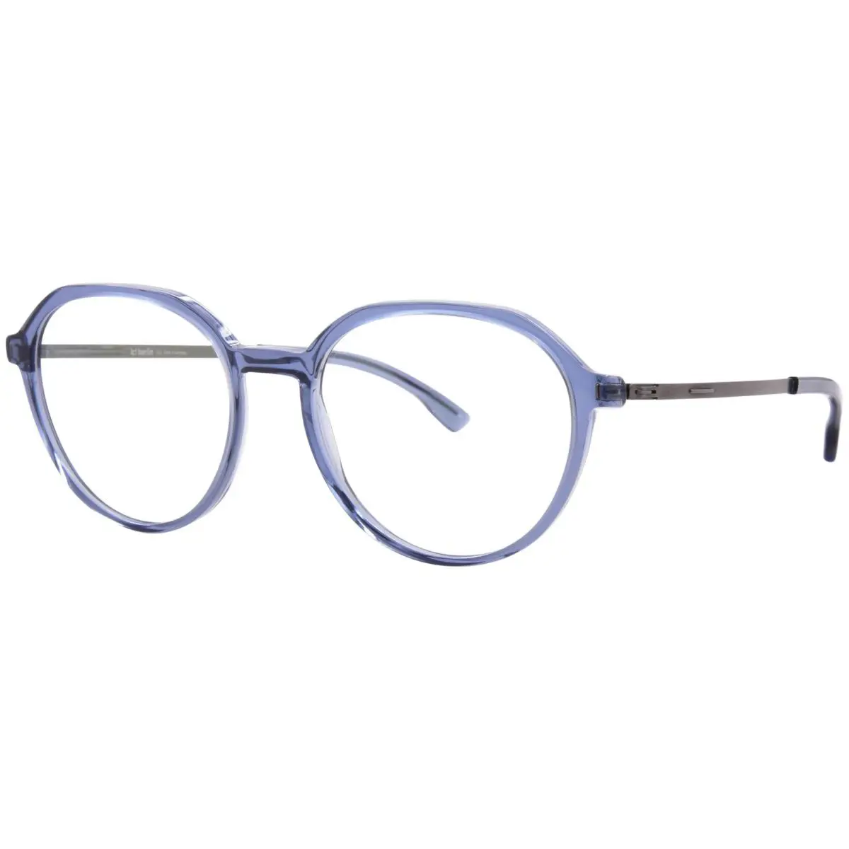 Ic Berlin Elis Eyeglasses Men`s Blue Waters Full Rim Oval Shape 48mm by ic! berlin