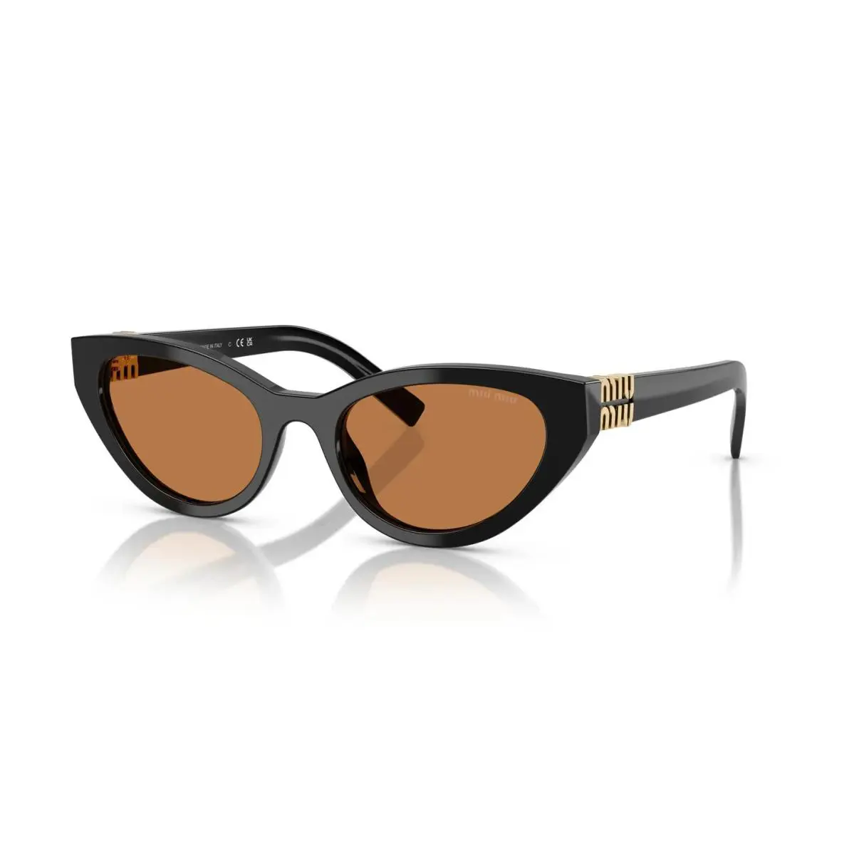 Miu Miu MU A04S Black/brown 16K10I Sunglasses