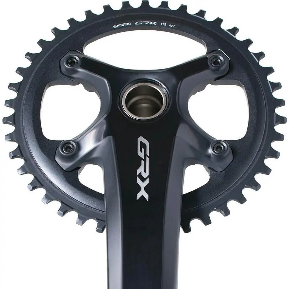 Shimano  - GRX RX810 1x Crankset - GRX Crankset - Black 0