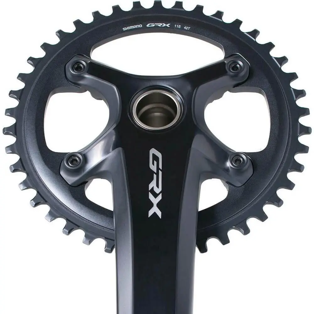 Shimano  - GRX RX810 1x Crankset - GRX Crankset - Black 3
