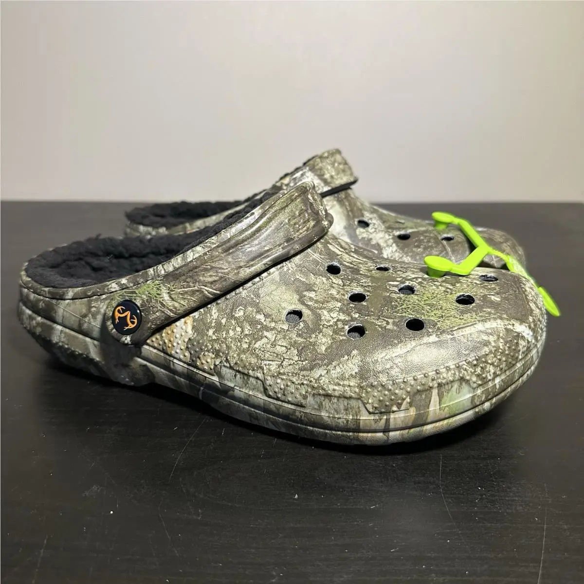 Crocs Realtree Apx Classic Fur Lined Clogs Unisex Size W9 M7 210879