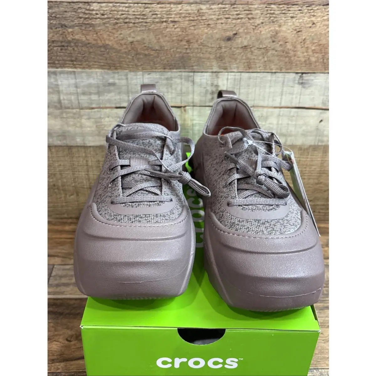 Crocs shoes - Cloudmonster - Cloudmonster - 210079-0LG - Brown (UPC: 0196265850747) 0