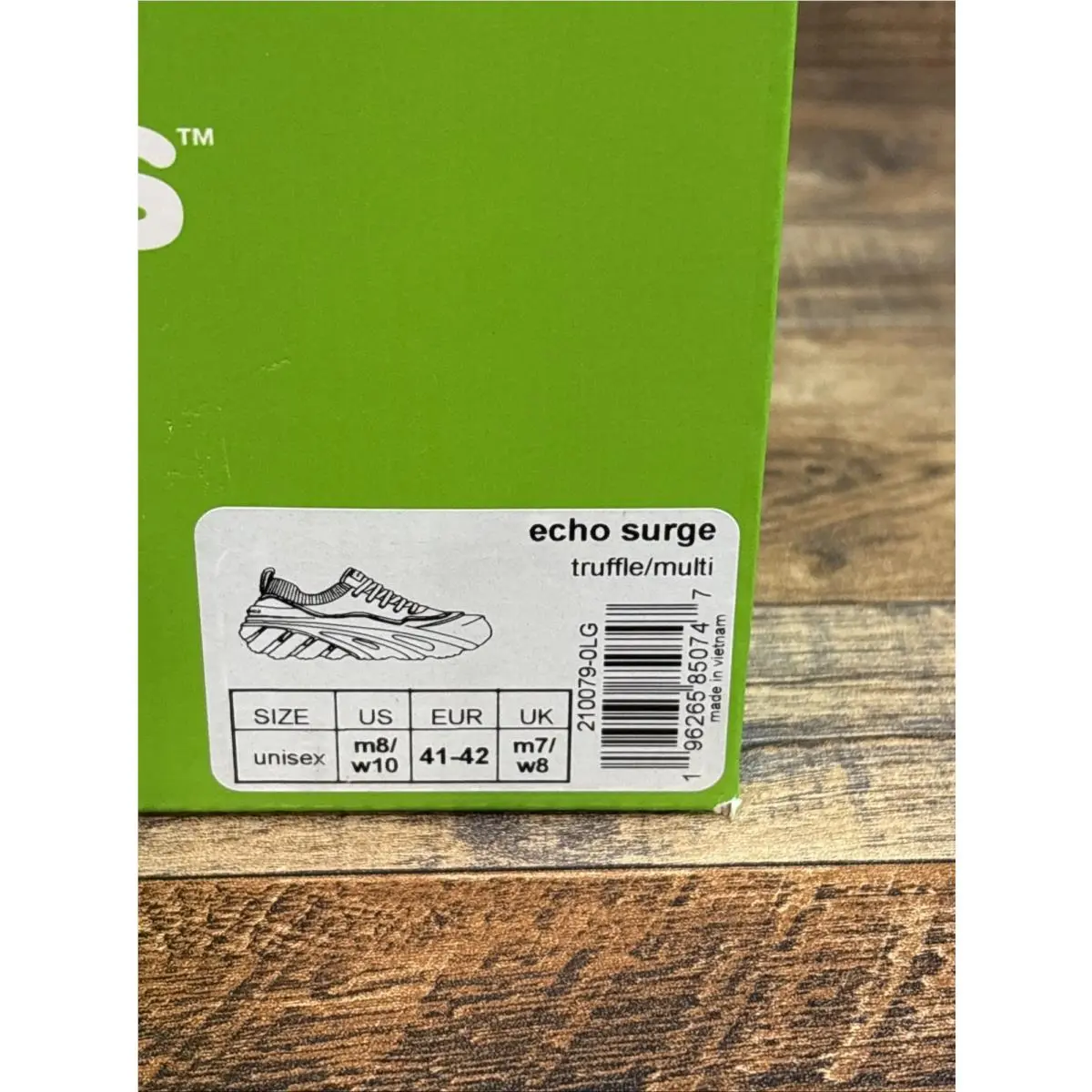 Crocs shoes - Cloudmonster - Cloudmonster - 210079-0LG - Brown (UPC: 0196265850747) 1