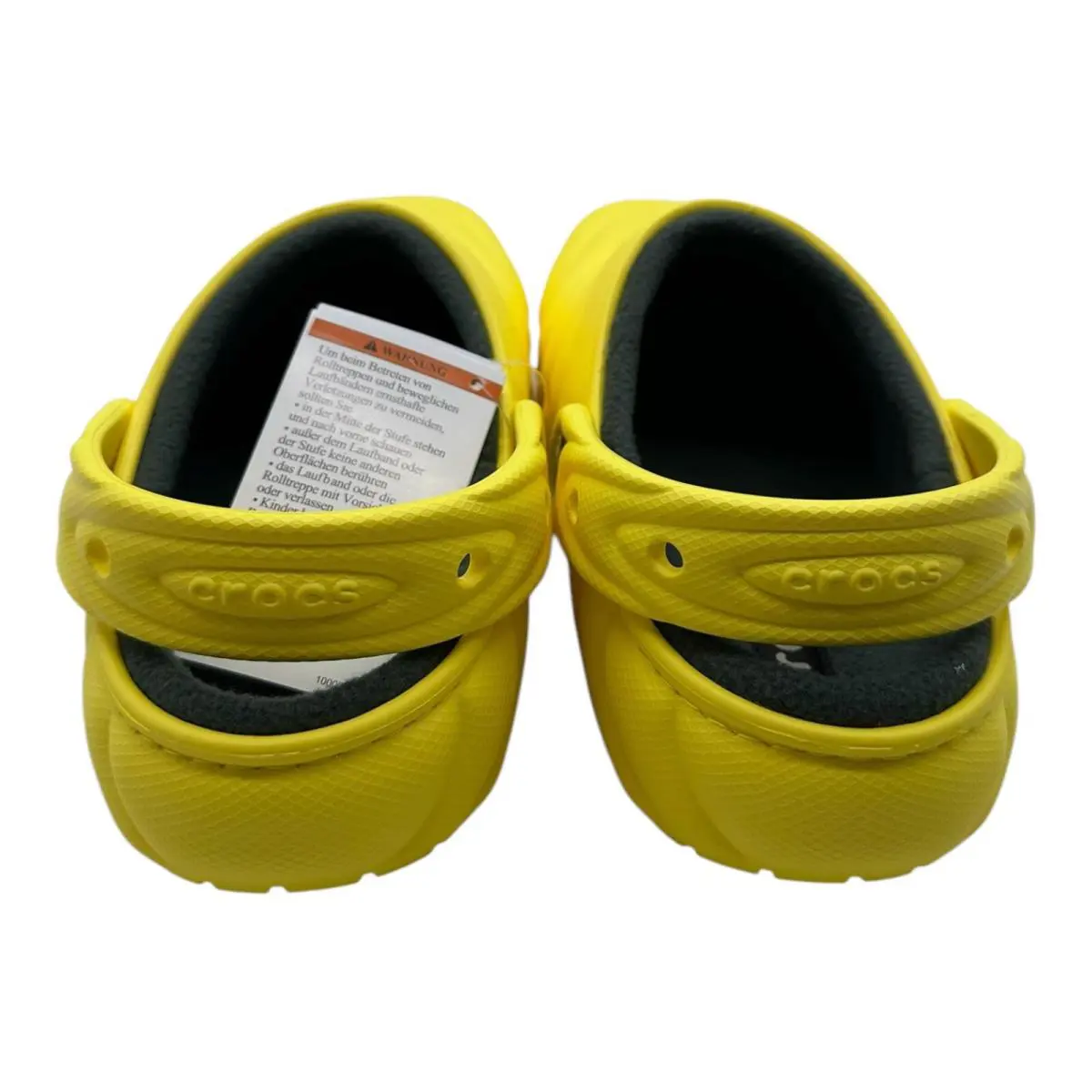 Crocs shoes - Crocs Classic Lined - Classic Lined - 210059-77J - Yellow (UPC: 196265862320) 6