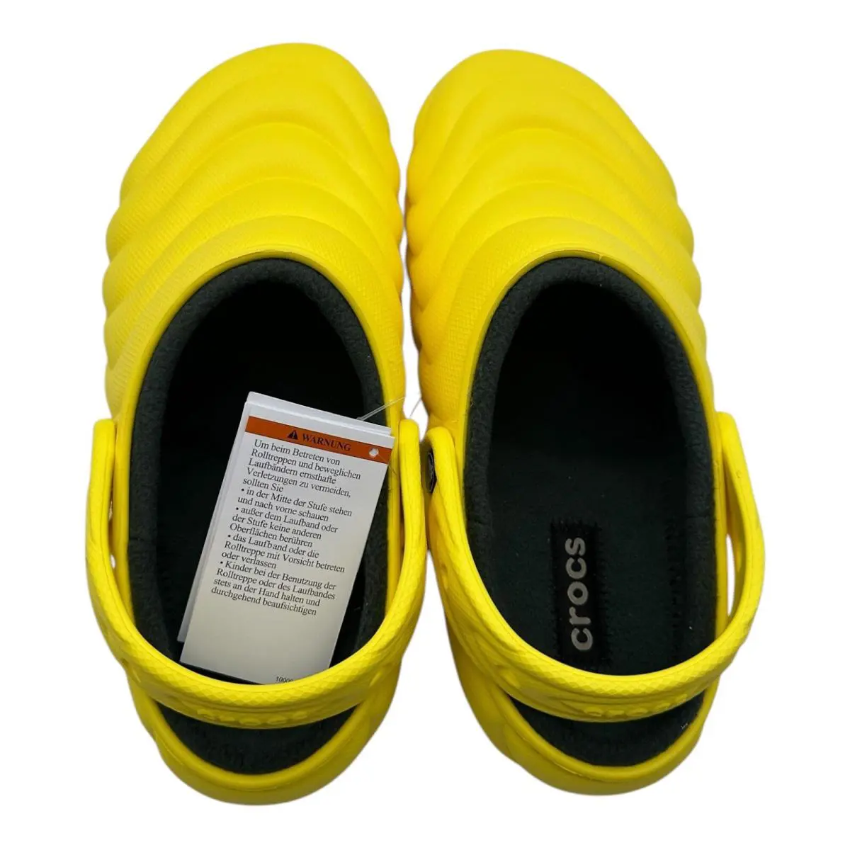 Crocs shoes - Crocs Classic Lined - Classic Lined - 210059-77J - Yellow (UPC: 196265862320) 7