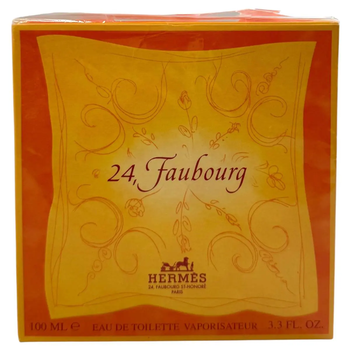 Hermes 24 Faubourg Eau de Toilette Spray 3.3 oz Vintage Nos Box