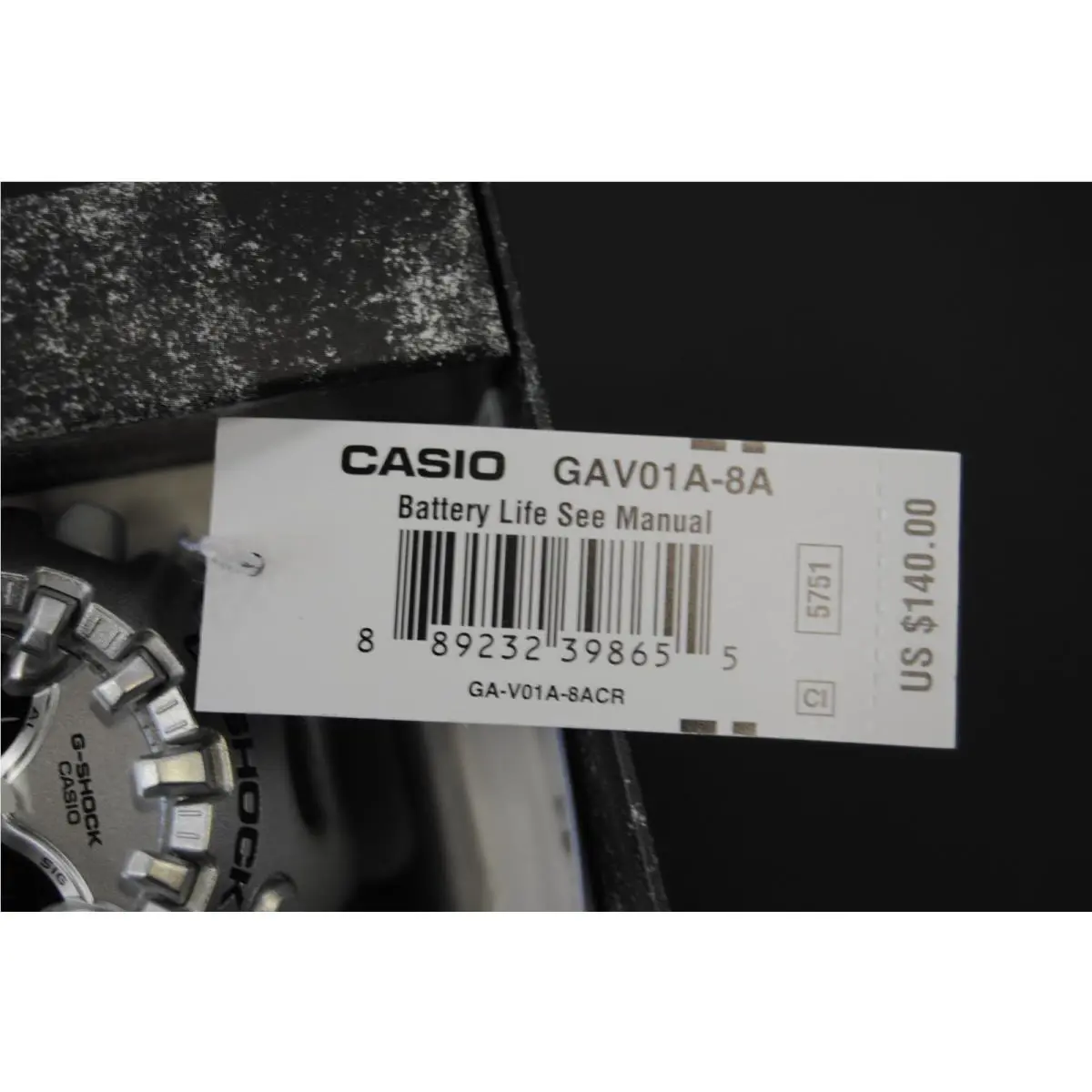 Casio watch [GAV01A-8A]  - Silver 10