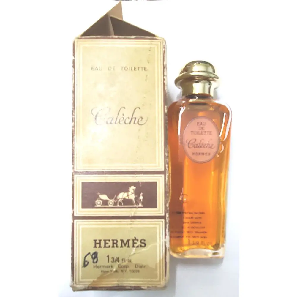 Hermes Caleche Eau DE Toilette Splash 1.75 OZ Vintage Splash Hard TO Find Unbox