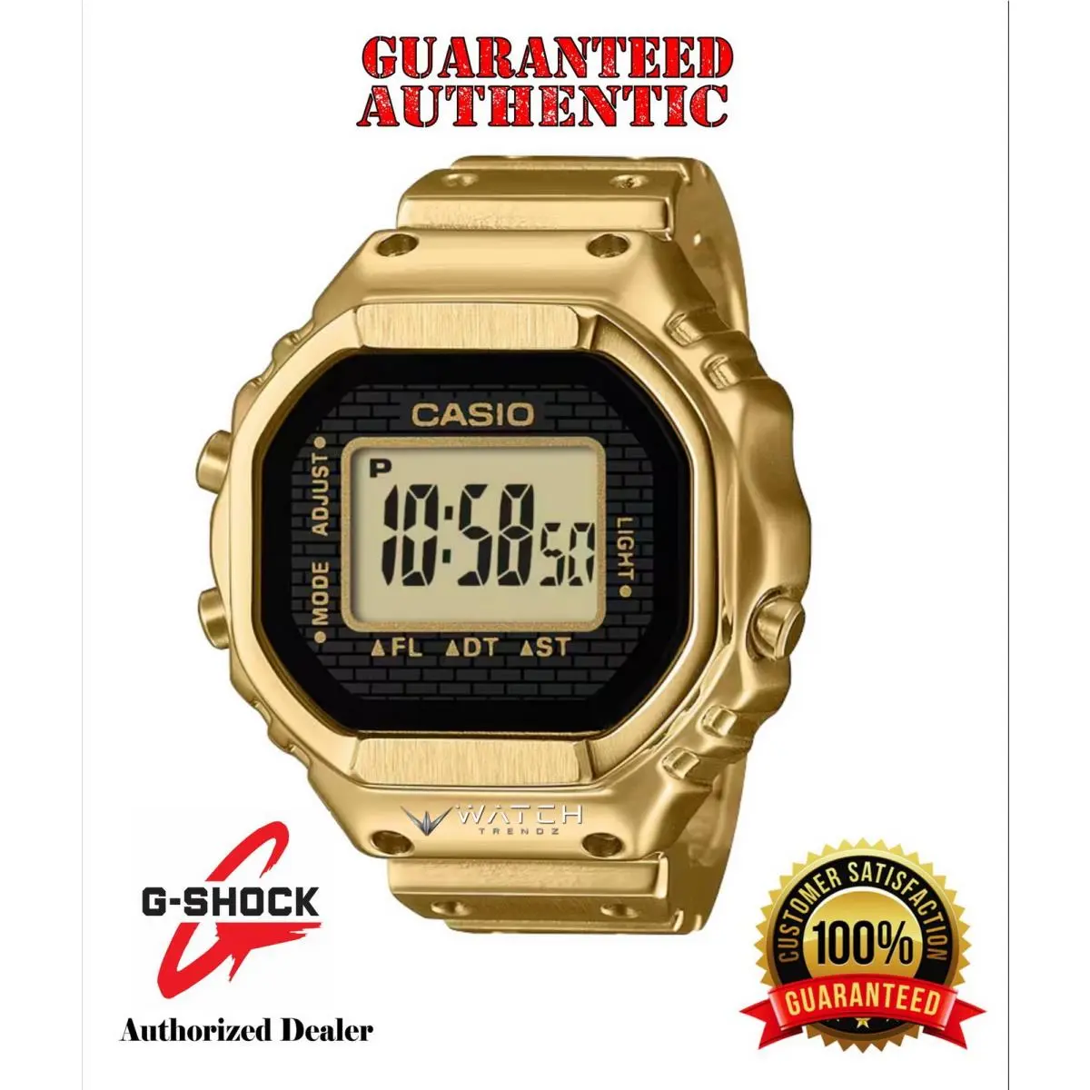 Gold Ring Watch CRW001G-9 Stainless Steel by Casio