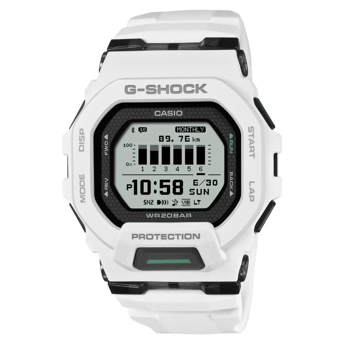 G-shock Men`s Sports Quartz Watch - GBD-200-7 by Casio
