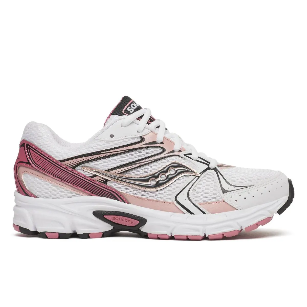 Saucony Women Ride Millennium Shoes - Grey | Silver