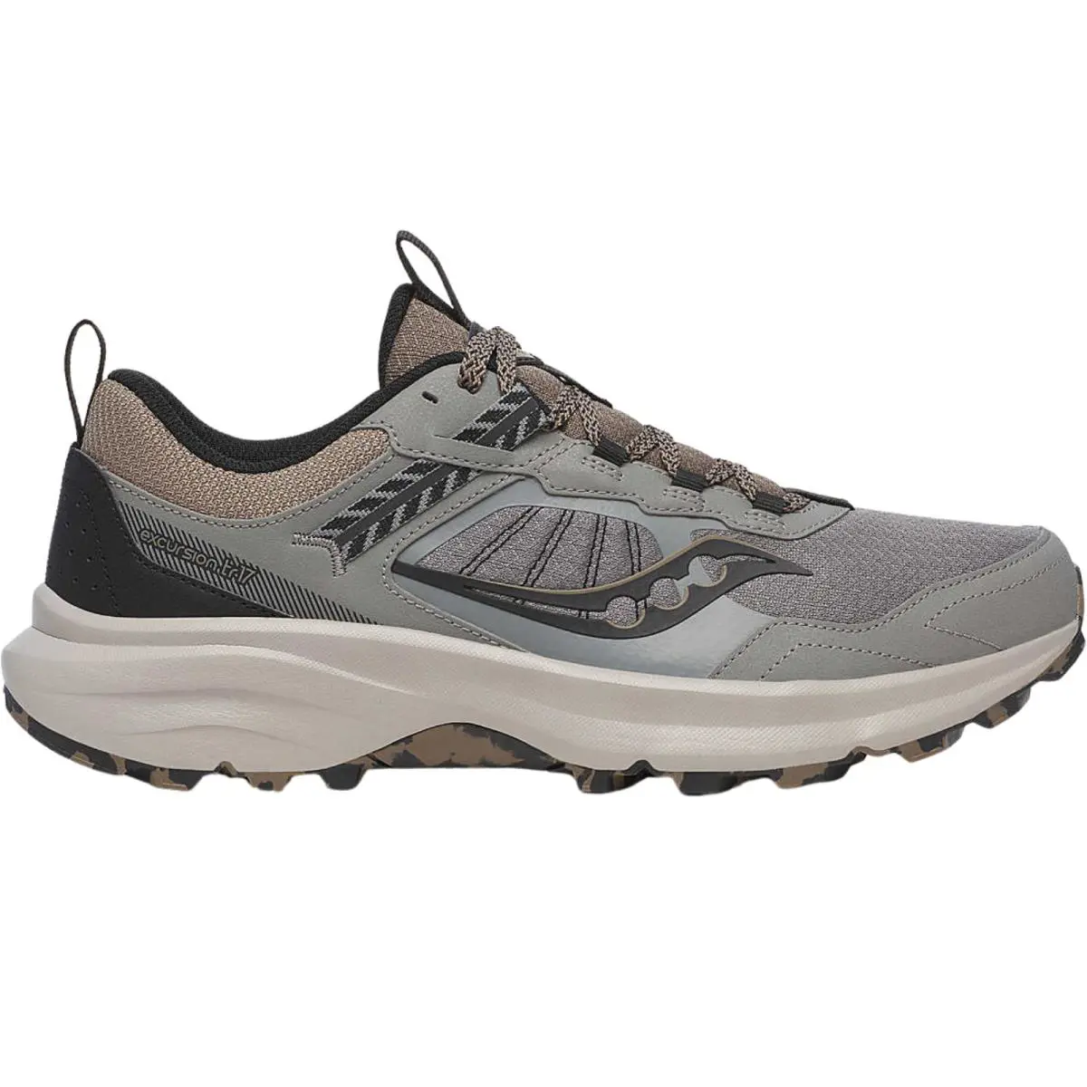 Saucony Excursion TR17 Men Trail Hiking Shoe US Size 7-14 Colors - Cinder/Bark