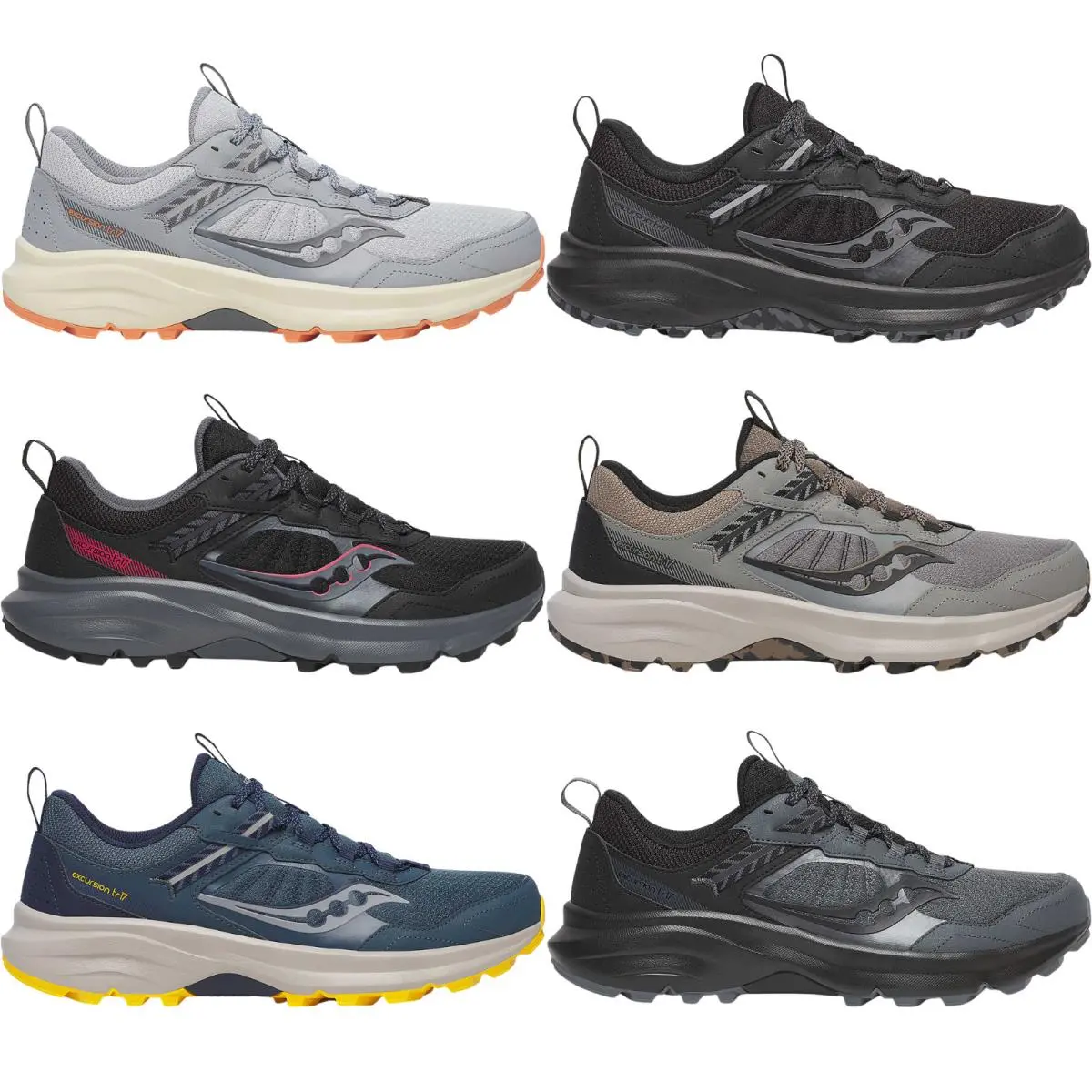Saucony shoes - Saucony Excursion TR17 - Excursion - Cinder/Bark 14