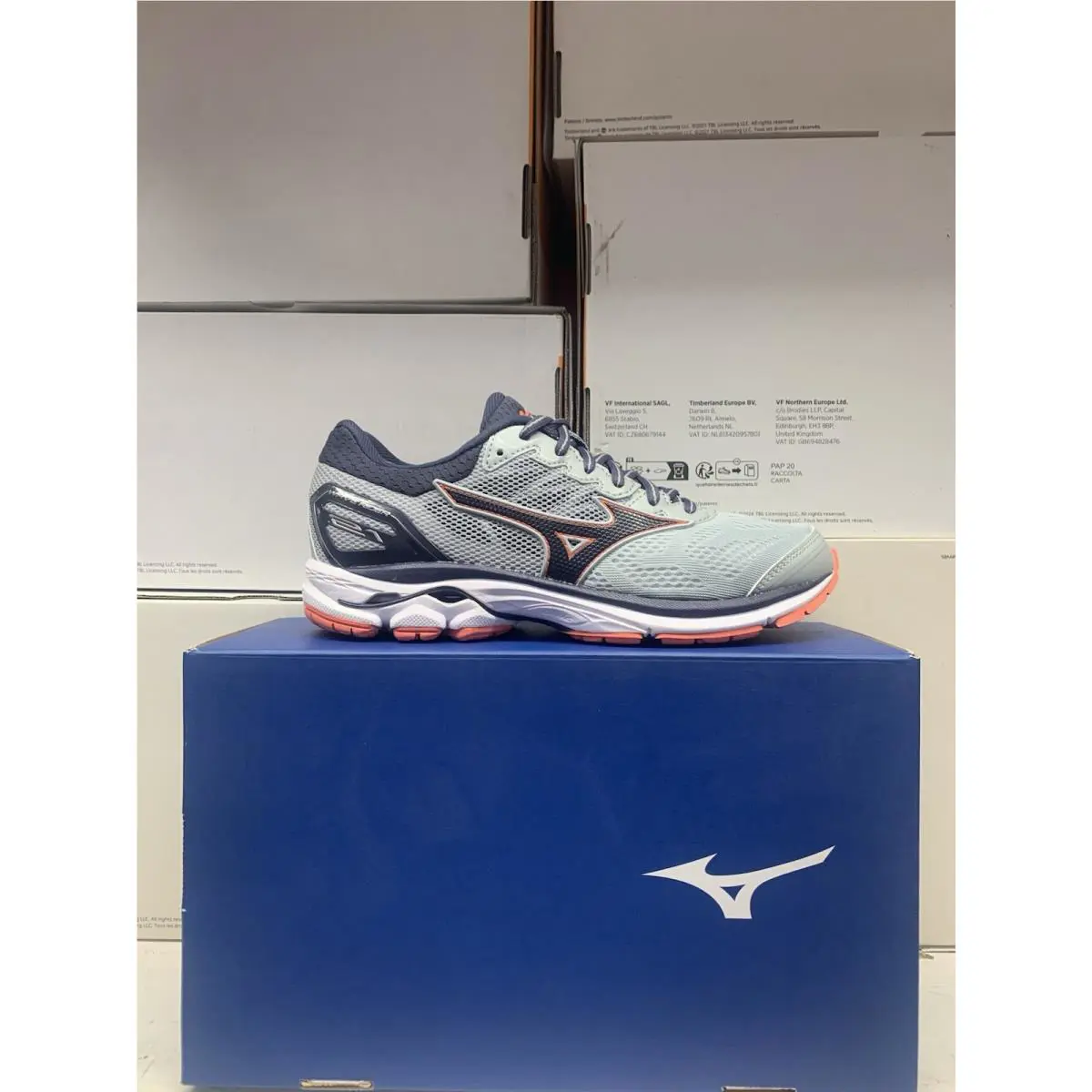 Mizuno shoes - MIZUNO WAVE RIDER 21 - WAVE RIDER - 4109769k9L - Gray 3