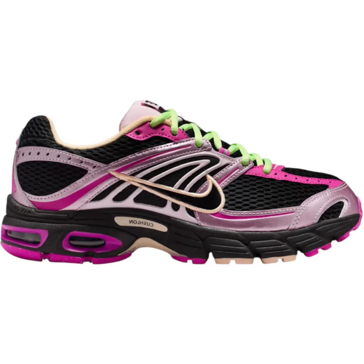 Nike Air Max Moto 2K Women Casual Shoe US Size 6-11 Color Sneaker - Black/Fire Pink/Pink Foam/Black