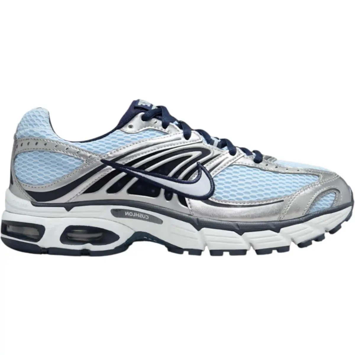 Air Max Moto 2K Women Casual Shoe US Size 6-11 Color Sneaker Celestine Blue/Obsidian/Silver/Football Grey by Nike