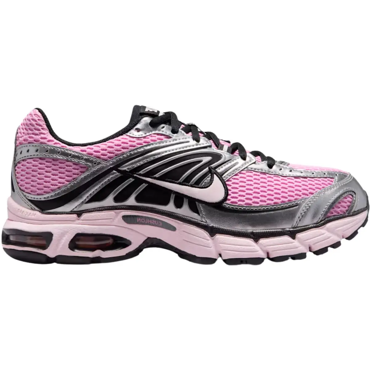 Air Max Moto 2K Women Casual Shoe US Size 6-11 Color Sneaker Pink Rise/Metallic Silver/Black/Pearl Pink by Nike