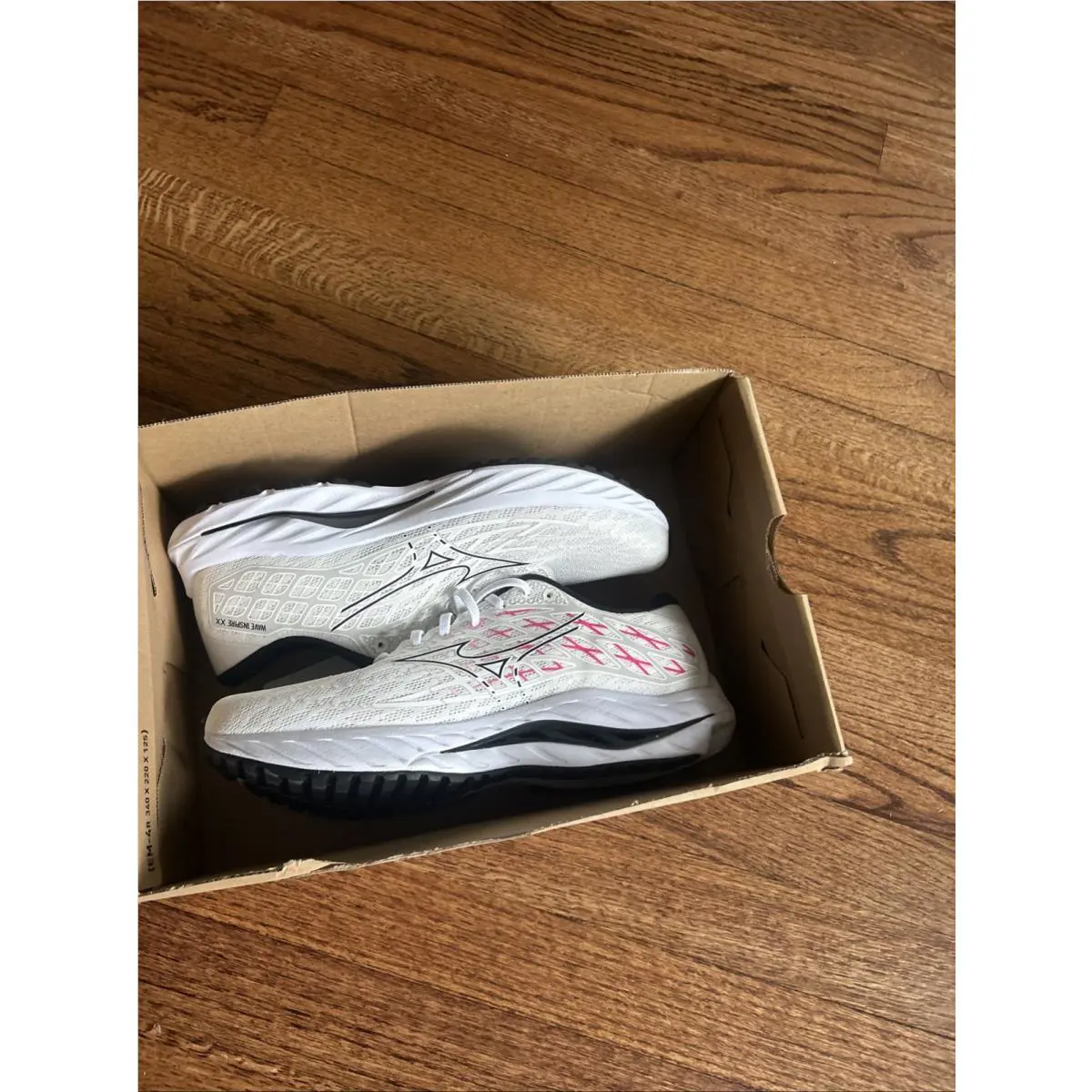 Mizuno shoes - Mizuno Wave Inspire XX 20 - J1GC245201 - White 5