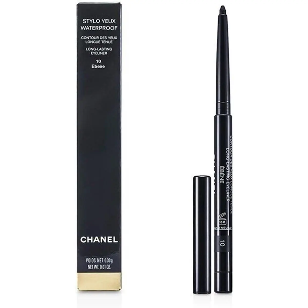 Chanel Stylo Yeux Waterproof Color - 10 Ebene. 1oz/30ml