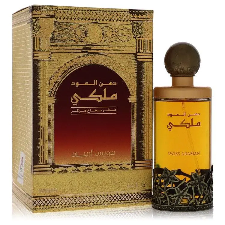 Swiss Arabian Dehn El Oud Malaki Eau de Parfum Spray 3.4 oz For Men
